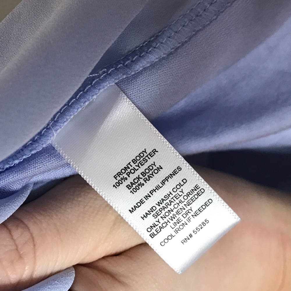 ๐ CC EXPRESS Lilac Exposed Zipper Tank Top - Picture 5 of 7